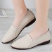 Women Lace Trim Comfy Soft Sole Casual Slip On Flats Loafers