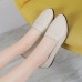 Women Lace Trim Comfy Soft Sole Casual Slip On Flats Loafers