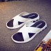 Men's Summer Fashion PU Upper Material Slide Outdoor Casual Beach Sandals