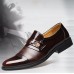 Summer Leather Shoes Slip On Formal Casual Business Shoes Men Dress Shoes