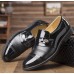 Summer Leather Shoes Slip On Formal Casual Business Shoes Men Dress Shoes