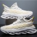 Hot Sale Sports Shoes Scale Design Fly Woven Shoes Men Breathable Light Weight Casual Shoes