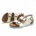 High Quality white Unisex Slides Sandals With Comfortable Cork Insole Beach Footwear