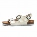 High Quality white Unisex Slides Sandals With Comfortable Cork Insole Beach Footwear