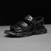 New Promotion Breathable buckle non-slip leisure genuine leather sandals for men