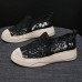 Women Casual Floral Embroidered Lace Platform Lazy Sneakers