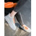 Women Casual Comfy Slip Resistant Lace-up Sneakers