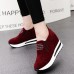 Women Casual Shoes Thick Bottom Hidden Heel Sneakers