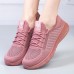 Women Breathable Mesh Comfort Lightweight Lace Up Casual Shoes