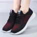 Women Breathable Mesh Comfort Lightweight Lace Up Casual Shoes