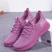 Women Breathable Mesh Comfort Lightweight Lace Up Casual Shoes