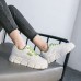 Women Lace Up Front Slip Resistant Casual Chunky Sneakers