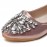Women Sweet Rhinestone Ladies Lightweight Rhinestone Dressy Flats